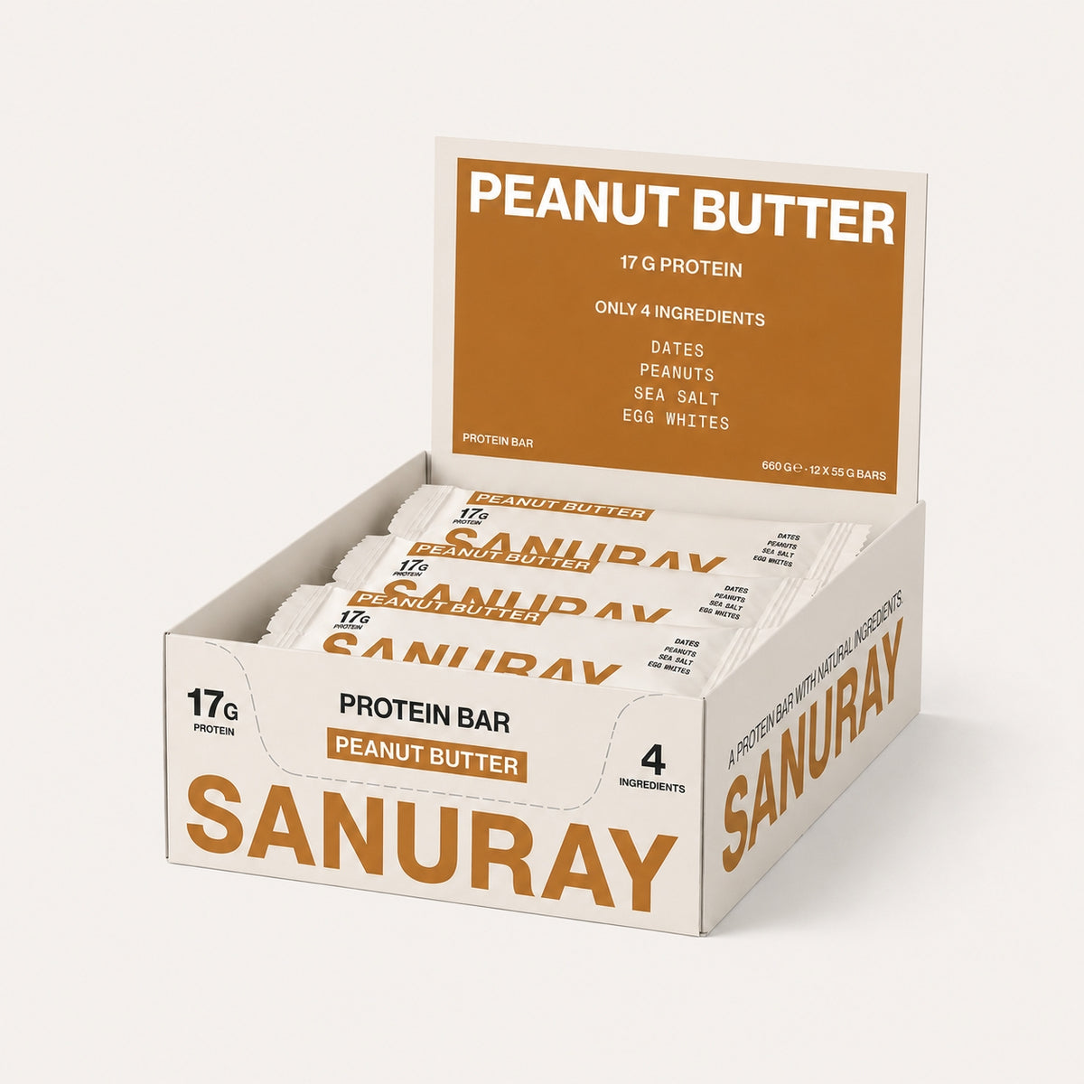 Protein Bar (12-Pack) - Peanut Butter